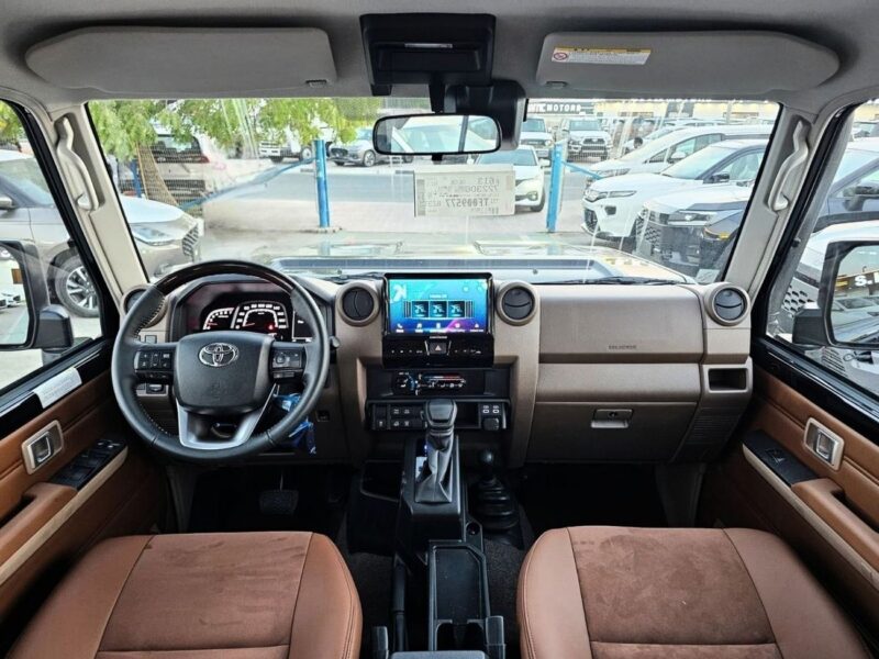2026 Toyota Land Cruiser 70 LC76 LX HARDTOP 5DOOR 4.0L V6 Engine Black Brown SUV
