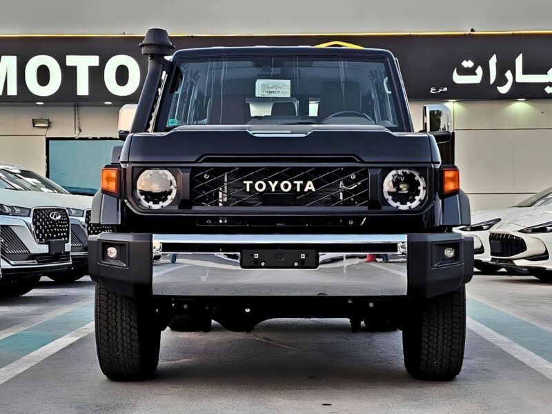 2026 Toyota Land Cruiser 70 LC76 LX HARDTOP 5DOOR 4.0L V6 Engine Black Brown SUV