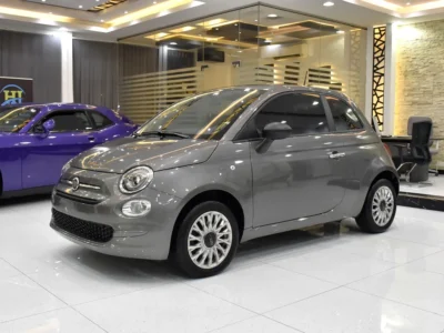 2024 Fiat 500 Dolcevita 1.4-liter 4-Cylinder Petrol Engine Grey Black Hatchback GCC Specs
