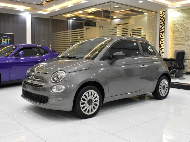 2024 Fiat 500 Dolcevita 1.4-liter 4-Cylinder Petrol Engine Grey Black Hatchback GCC Specs