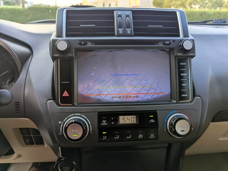2015 Toyota Prado 4.0L 6 Cylinders Petrol Engine Grey Beige SUV GCC Specs Excellent Condition