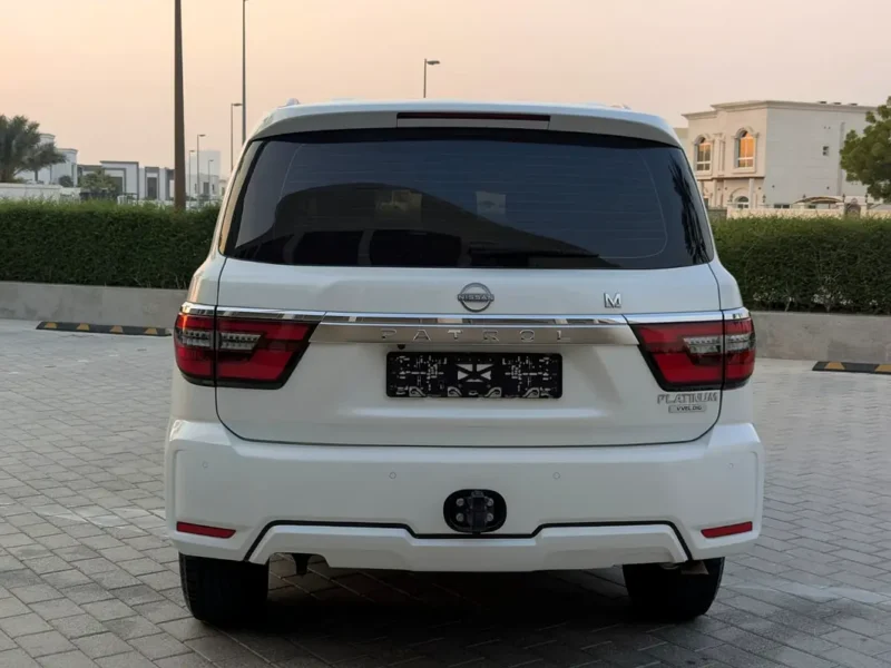 2023 Nissan Patrol 4.0 Litres 6 Cylinders Petrol Engine White Beige SUV GCC Specs Automatic