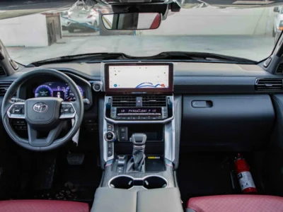 2026 Toyota Land Cruiser VXR 3.5L Twin‑Turbo V6 Hybrid Engine Black Red SUV GCC Specs