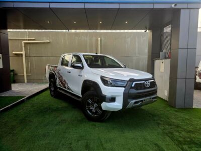 2019 Toyota Hilux GL ADVENTURE 2.7 Litres 4 Cylinders Petrol Engine White Black Pickup GCC