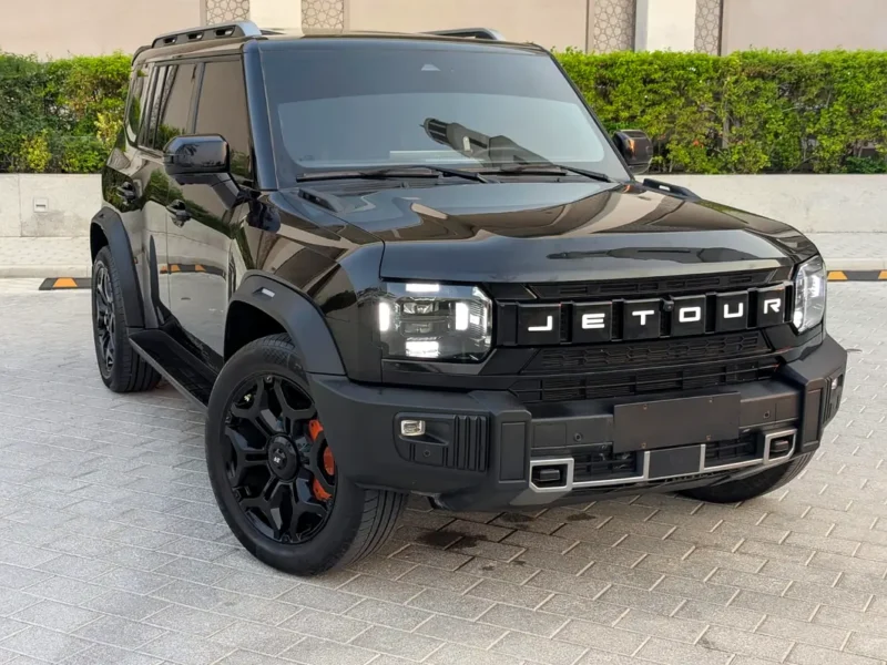 2024 Jetour T2 Luxury 4 Cylinders Petrol Engine Black Green SUV GCC Specs Excellent Condition