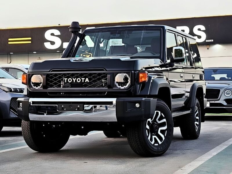 2026 Toyota Land Cruiser 70 LC76 LX HARDTOP 5DOOR 4.0L V6 Engine Black Brown SUV