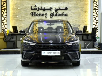 2025 MG MG5 Comfort 4 Cylinders Petrol Engine Black Beige Sedan GCC Specs Automatic