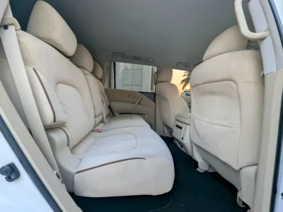 2023 Nissan Patrol 4.0 Litres 6 Cylinders Petrol Engine White Beige SUV GCC Specs Automatic
