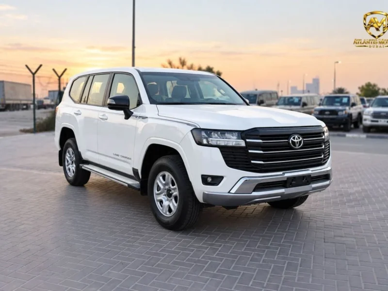2026 Toyota Land Cruiser GXR 3.3L V6 Diesel Engine White Beige SUV GCC Specs Automatic