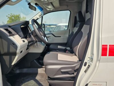 2026 Toyota HIACE HIGHROOF AMBULANCE GL 2.8L DIESEL Engine V4 White Grey Van GCC