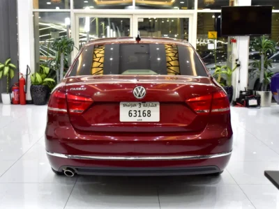 2016 Volkswagen Passat SEL 1.8-liter Turbocharged 4-cylinder Engine Red Beige Sedan GCC
