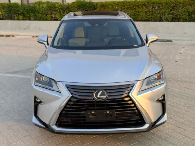 2017 Lexus RX-Series RX 350 F Sport 3.5L 6 Cylinders Petrol Engine Grey Beige SUV US Specs