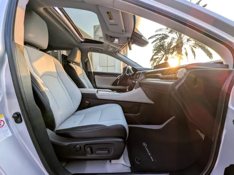 2017 Lexus RX-Series RX 350 F Sport 3.5L 6 Cylinders Petrol Engine Grey Beige SUV US Specs