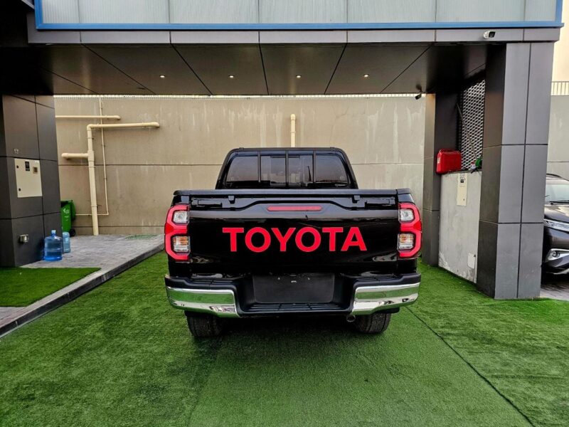 2025 Toyota Hilux ADVENTURE 2.4L 4 Cylinders Diesel Engine Black Red Pickup Truck GCC