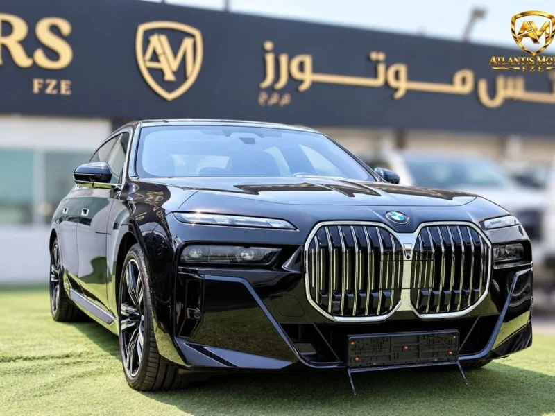 2026 BMW 760i xDrive Masterclass M Sport Package 4.4 8 Cylinders Black Brown Sedan GCC