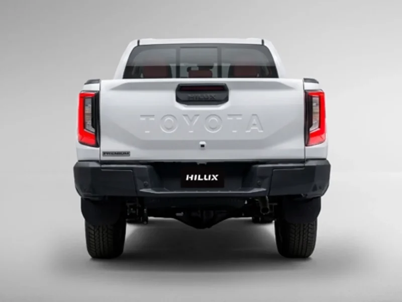 2027 TOYOTA HILUX DC PREMIUM AT 4X4 4.0L V6 Petrol Engine White Red Pickup Truck GCC