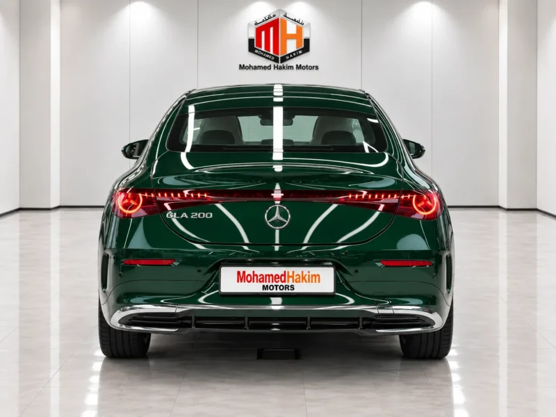2027 MERCEDES-BENZ CLA 200 AMG 1.3L 4 Cylinders Petrol Engine Green Black Sedan GCC