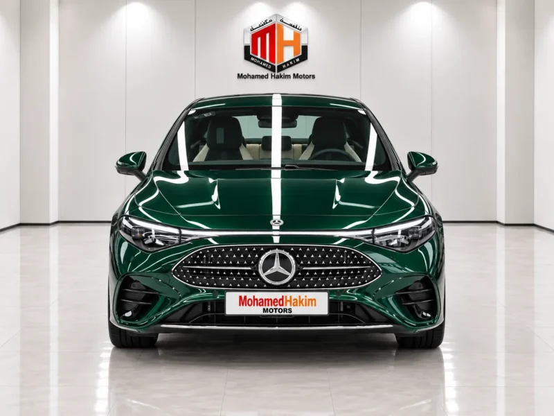 2027 MERCEDES-BENZ CLA 200 AMG 1.3L 4 Cylinders Petrol Engine Green Black Sedan GCC