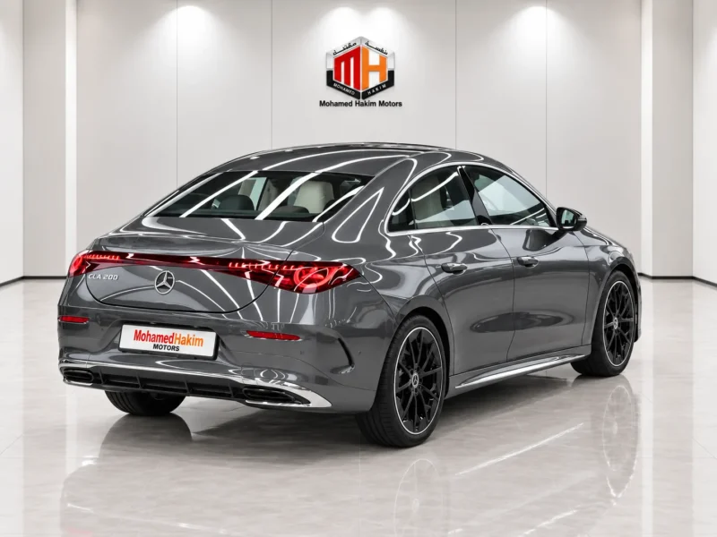 2027 MERCEDES-BENZ CLA 200 AMG 1.3L 4 Cylinders Petrol Engine Grey Black Sedan GCC