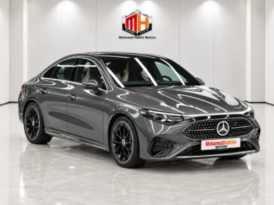 2027 MERCEDES-BENZ CLA 200 AMG 1.3L 4 Cylinders Petrol Engine Grey Black Sedan GCC