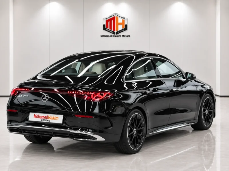 2027 MERCEDES-BENZ CLA 200 AMG 1.3L 4 Cylinders Petrol Engine Black Sedan GCC Specs