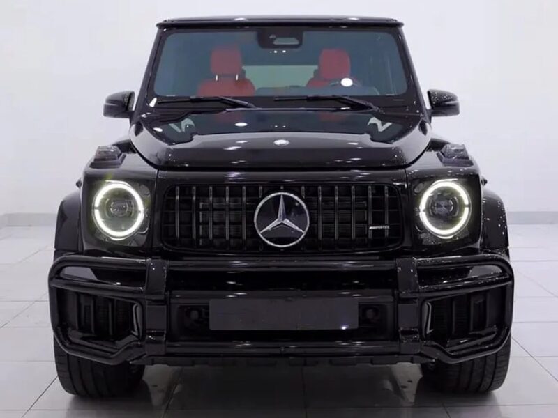 2027 MERCEDES-BENZ AMG G63 MANUFAKTUR EDITION 4.0L V8 Engine 4WD Black Red SUV