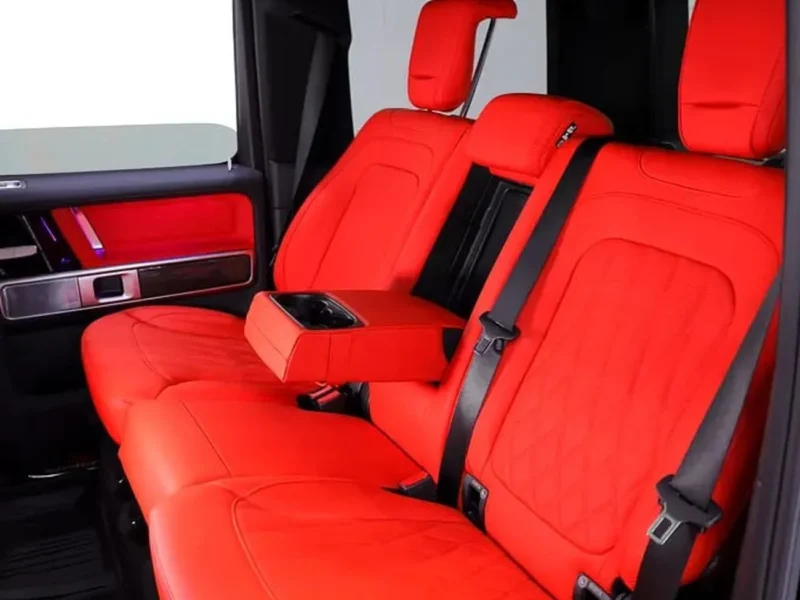 2027 MERCEDES-BENZ AMG G63 MANUFAKTUR EDITION 4.0L V8 Engine 4WD Black Red SUV