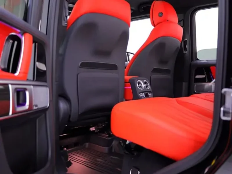 2027 MERCEDES-BENZ AMG G63 MANUFAKTUR EDITION 4.0L V8 Engine 4WD Black Red SUV
