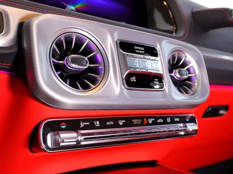 2027 MERCEDES-BENZ AMG G63 MANUFAKTUR EDITION 4.0L V8 Engine 4WD Black Red SUV