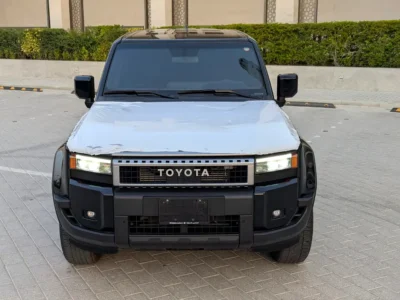 2024 Toyota Prado 2.4 Litres 4 Cylinders Turbo Petrol Engine Black SUV GCC Specs Automatic