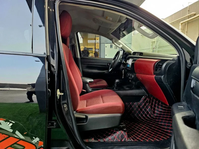 2025 Toyota Hilux ADVENTURE 2.4L 4 Cylinders Diesel Engine Black Red Pickup Truck GCC