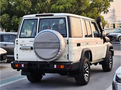 2026 Toyota Land Cruiser 70 LC76 LX HARDTOP 5DOOR 4.0L V6 Engine White Brown SUV