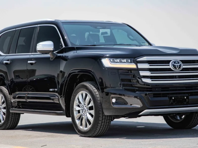 2026 Toyota Land Cruiser VXR 3.5L Twin‑Turbo V6 Hybrid Engine Black Red SUV GCC Specs