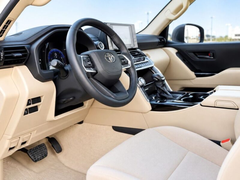 2026 Toyota Land Cruiser GXR 3.3 Liters 6 Cylinder Diesel Engine White Beige SUV GCC Specs