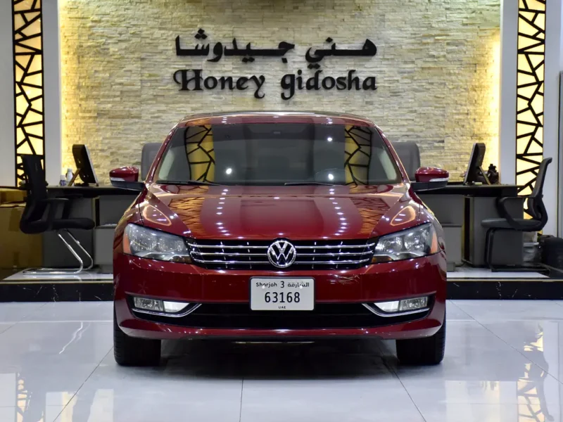 2016 Volkswagen Passat SEL 1.8-liter Turbocharged 4-cylinder Engine Red Beige Sedan GCC