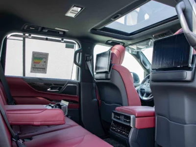 2026 Lexus LX700h Signature 3.5L Twin‑Turbo V6 Hybrid Engine Black Red SUV GCC Specs