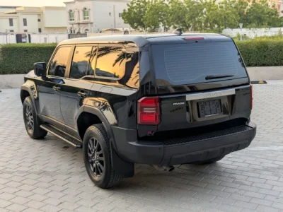2024 Toyota Prado 2.4 Litres 4 Cylinders Turbo Petrol Engine Black SUV GCC Specs Automatic
