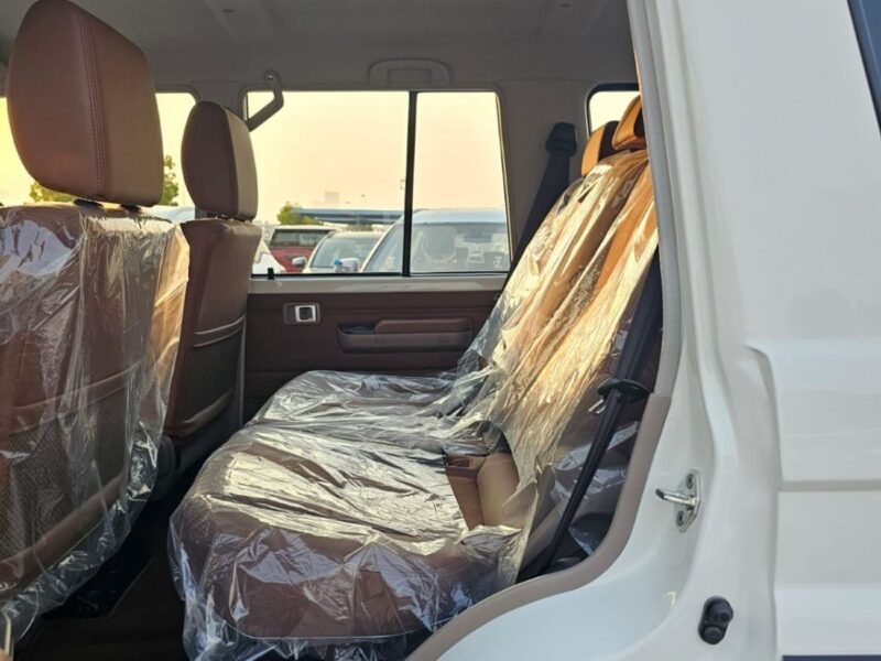 2026 Toyota Land Cruiser 70 LC76 LX HARDTOP 5DOOR 4.0L V6 Engine White Brown SUV