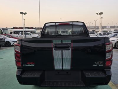 2027 ISUZU D-MAX GT 3.0 Litres TURBO DIESEL 4 Cylinders Engine Black Pickup Truck GCC