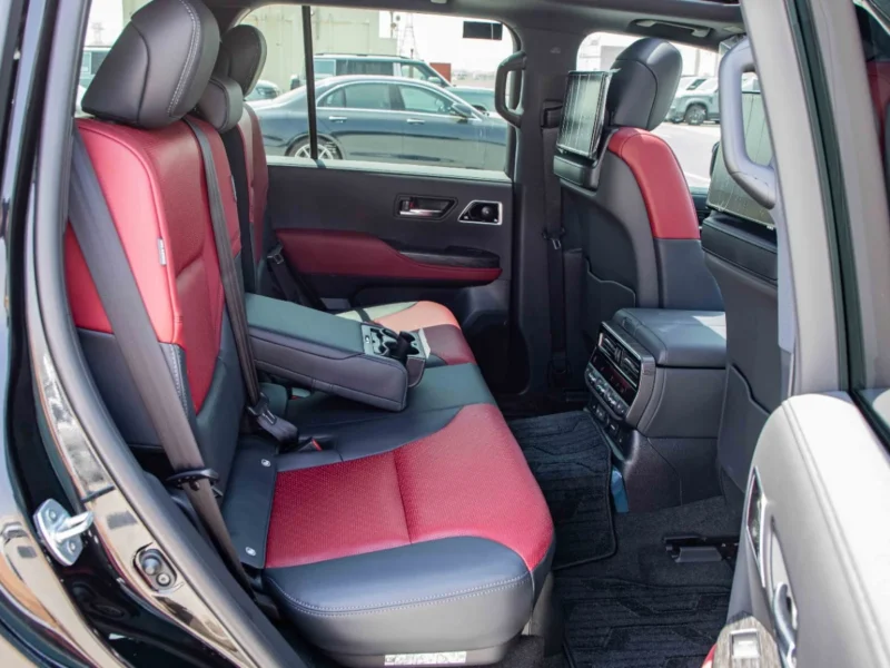 2026 Toyota Land Cruiser VXR 3.5L Twin‑Turbo V6 Hybrid Engine Black Red SUV GCC Specs