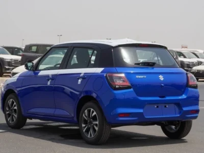 2026 SUZUKI SWIFT 1.2 Litres 3 Cylinders PETROL Engine Blue Black Hatchback GCC Specs