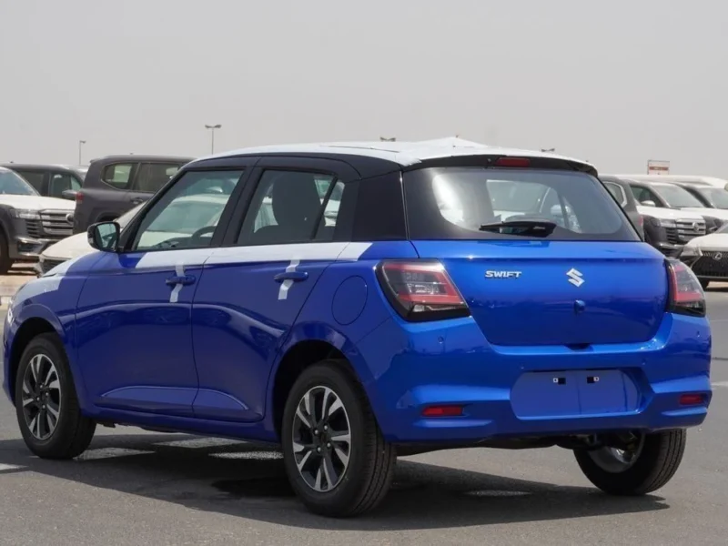 2026 SUZUKI SWIFT 1.2 Litres 3 Cylinders PETROL Engine Blue Black Hatchback GCC Specs