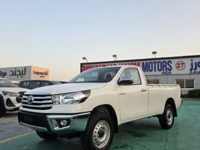 2026 TOYOTA HILUX 4X4 SINGLE CAB 2.7 Litres 4 Cylinders Petrol Engine White Red Pickup