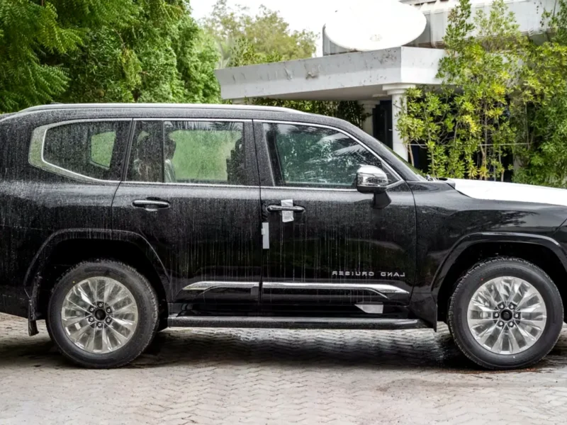 2026 Toyota Land Cruiser VXR 3.5 Litres Twin-Turbo V6 Petrol Engine Black Red SUV GCC
