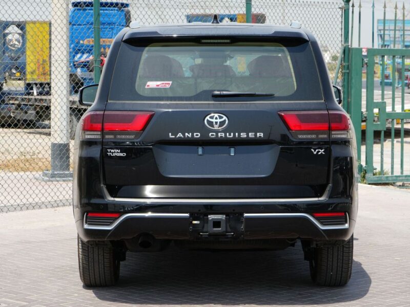 2026 Toyota Land Cruiser VX 3.5 Litres 6 Cylinders Petrol Engine Black Beige SUV GCC Specs