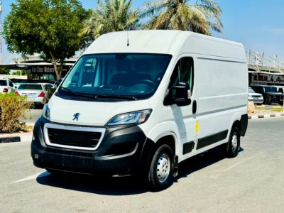 2023 Peugeot Boxer L4H3 2.0 Litres 4 Cylinders Diesel Engine White Black Van GCC Specs