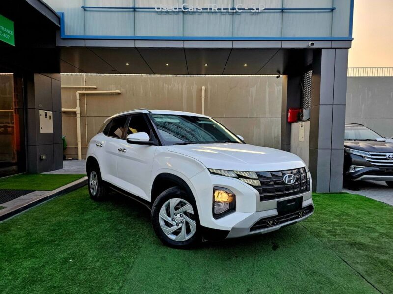 2023 Hyundai Creta SMART 1.6 Litres 4 Cylinders Petrol Engine White Black SUV GCC Specs
