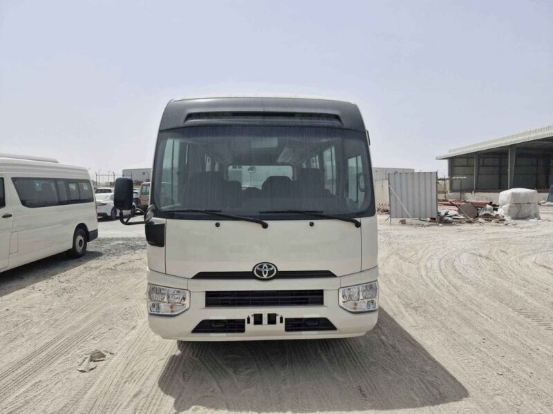 2026 Toyota Coaster Hiroof 2.7 Litres Petrol Engine Manual White Grey Van GCC Specs