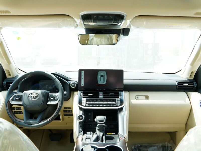2026 Toyota Land Cruiser VX 3.5 Litres 6 Cylinders Petrol Engine Black Beige SUV GCC Specs