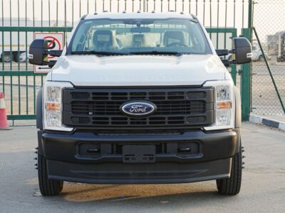 2026 Ford F550 SUPER DUTY XL 6.7L Power Stroke V8 Turbo Diesel White Grey Pickup Truck